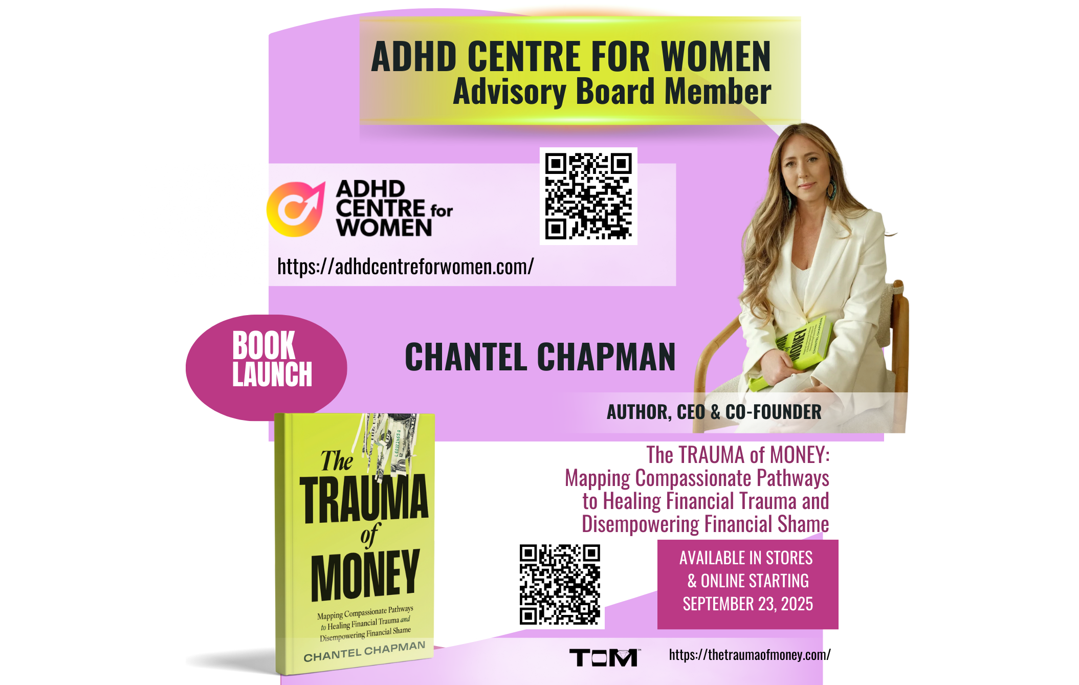 ‘The Trauma of Money’ by Chantel Chapman